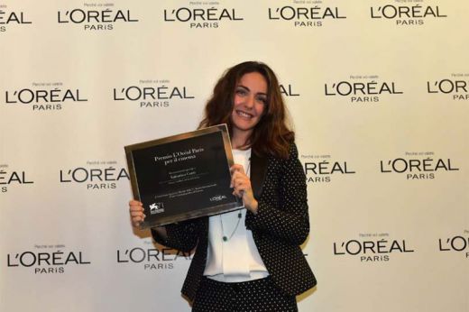  l'Oréal Paris per il cinema Award to Valentina Corti